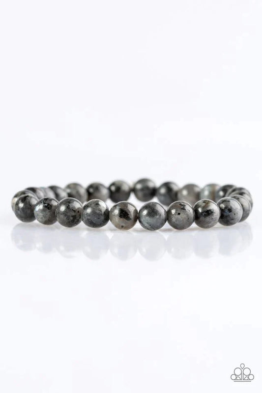Paparazzi Bracelet ~ Motivation - Silver