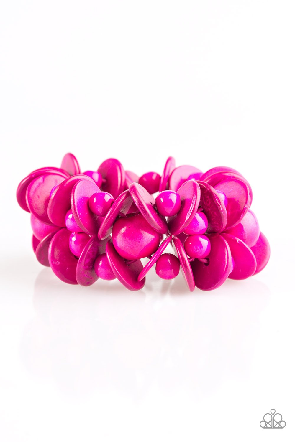 Paparazzi Bracelet ~ Tropical Temptress - Pink