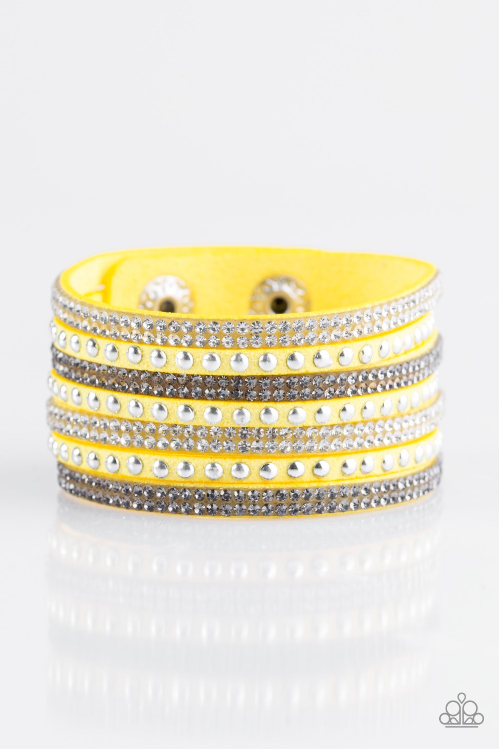 Paparazzi Bracelet ~ Victory Shine - Yellow