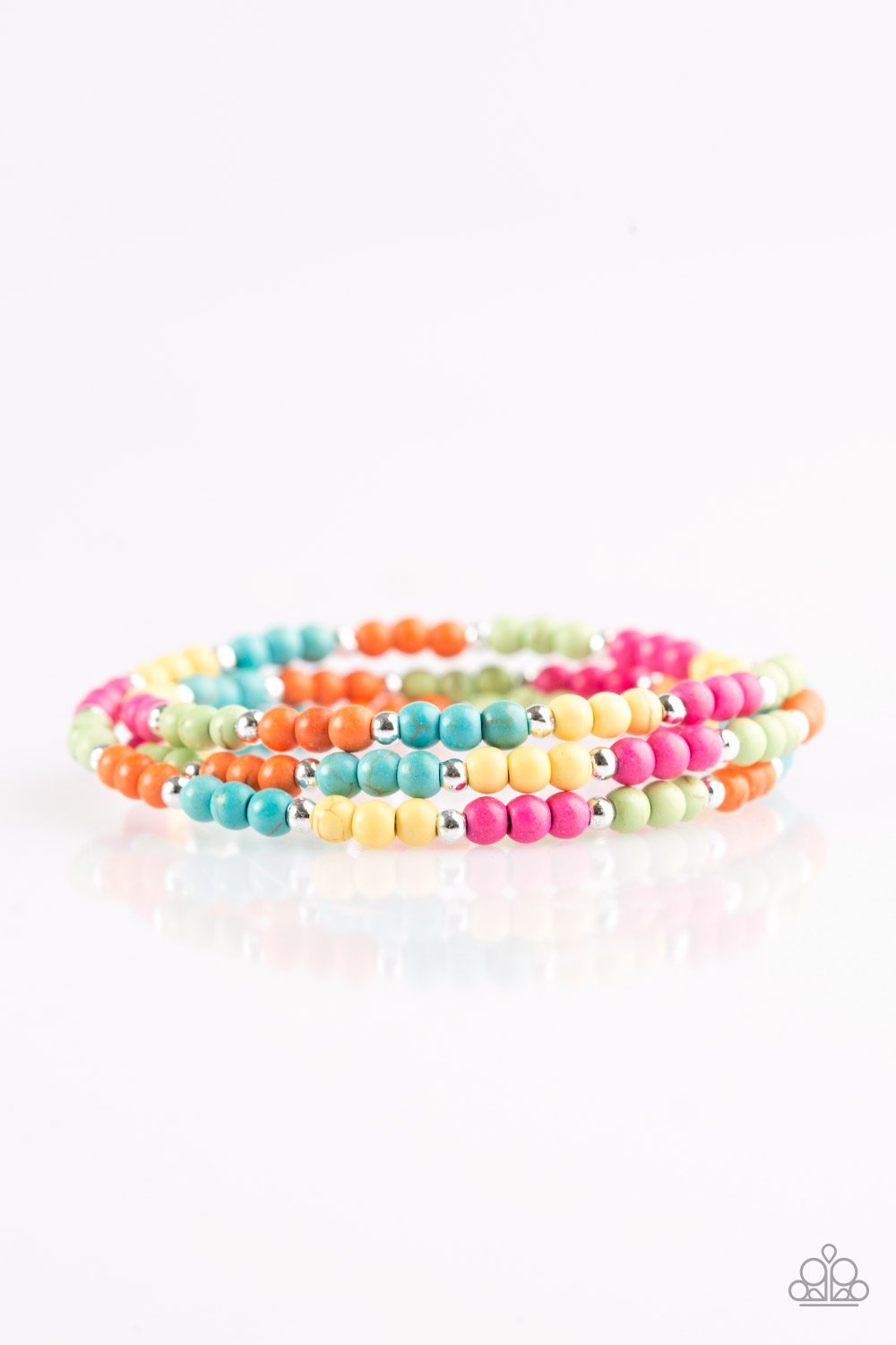 Paparazzi Bracelet ~ Stone Paradise - Multi