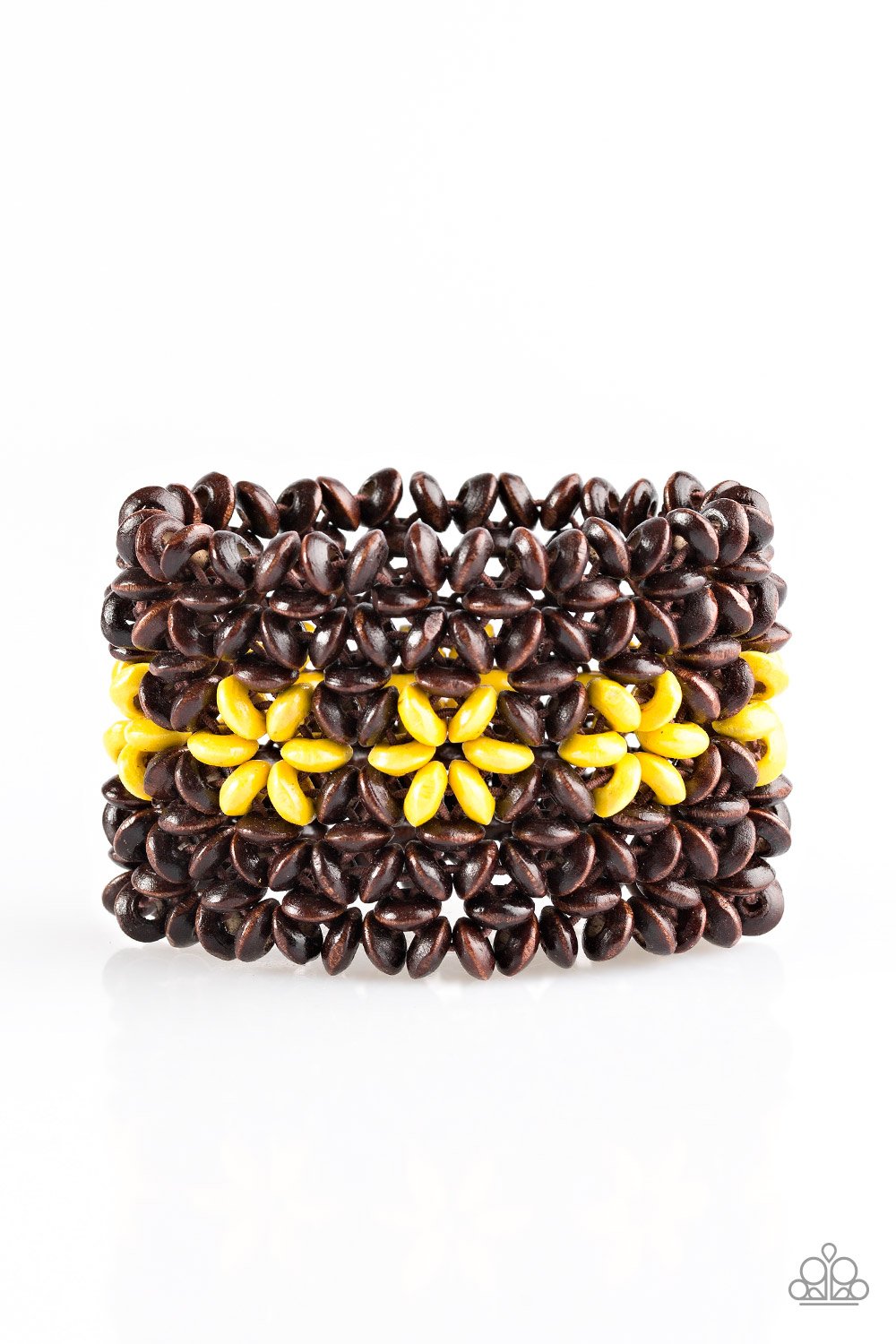 Paparazzi Bracelet ~ Bahama Babe - Yellow