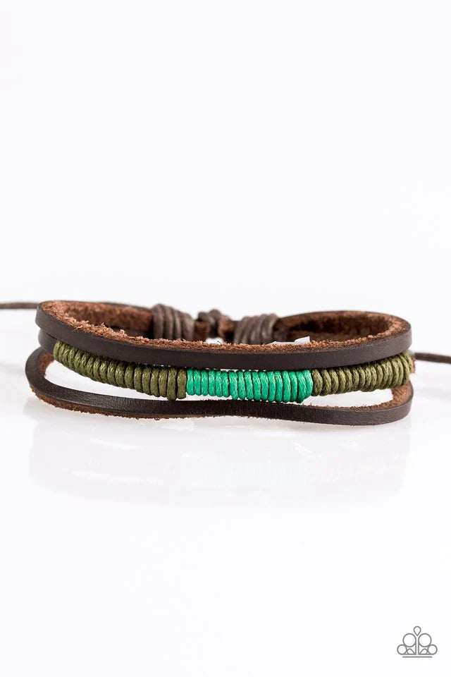 Paparazzi Bracelet ~ Give Me Some ROAM! - Green