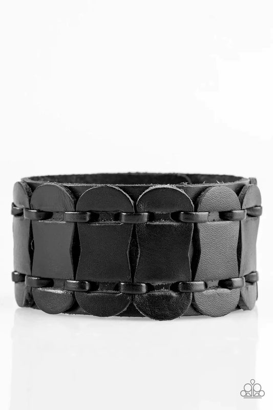 Paparazzi Bracelet ~ Traffic Control - Black