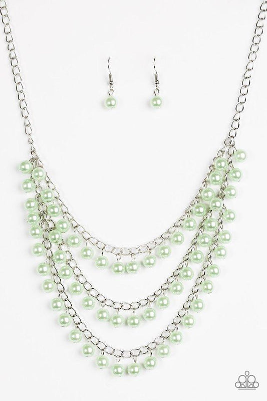 Paparazzi Necklace ~ Chicly Classic - Green