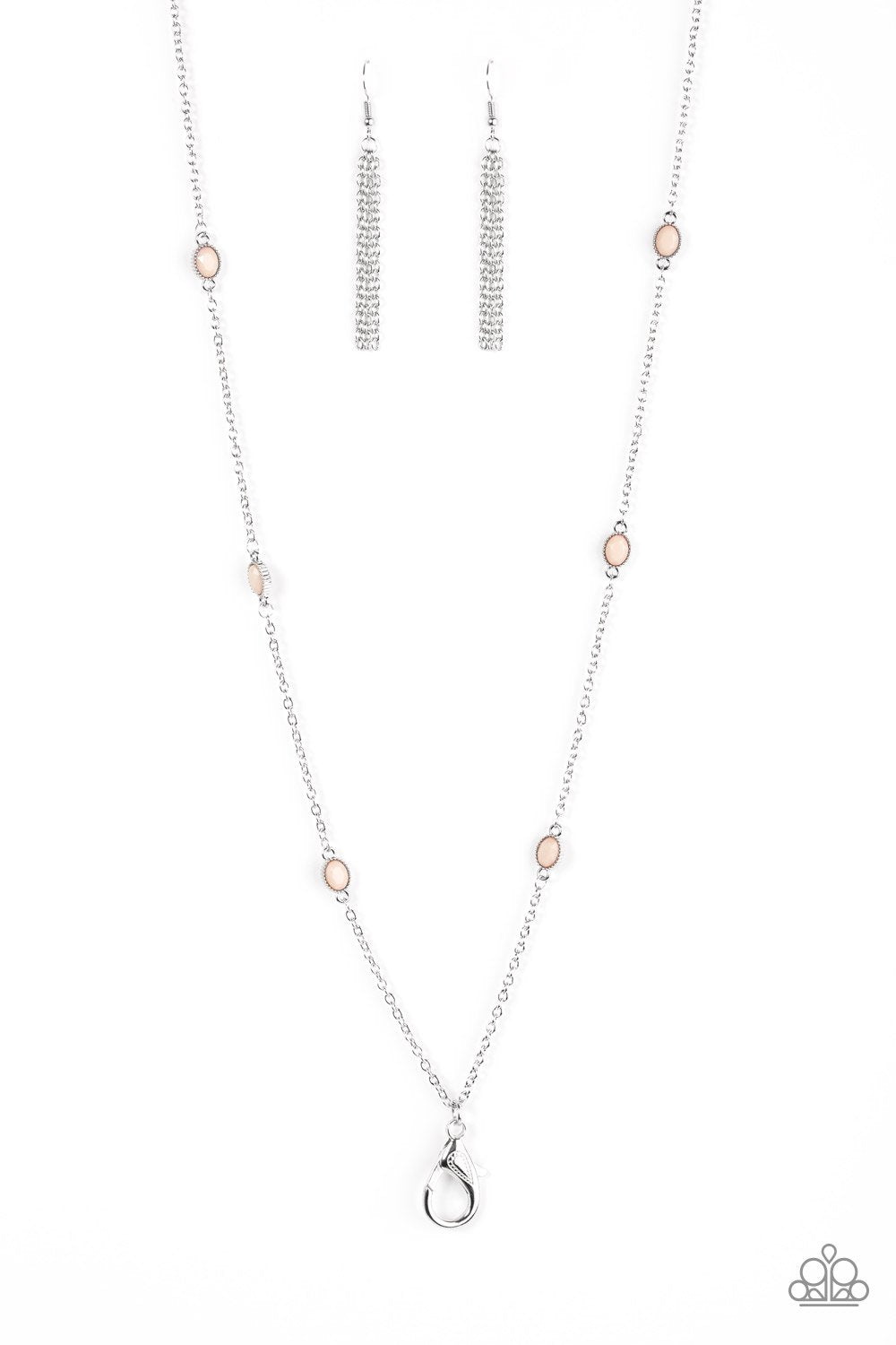 Paparazzi Necklace ~ In Season - Brown Lanyard