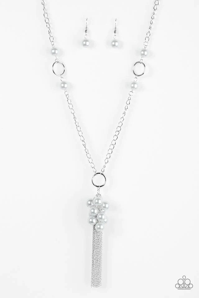 Paparazzi Necklace ~ Hit The Runway - Silver
