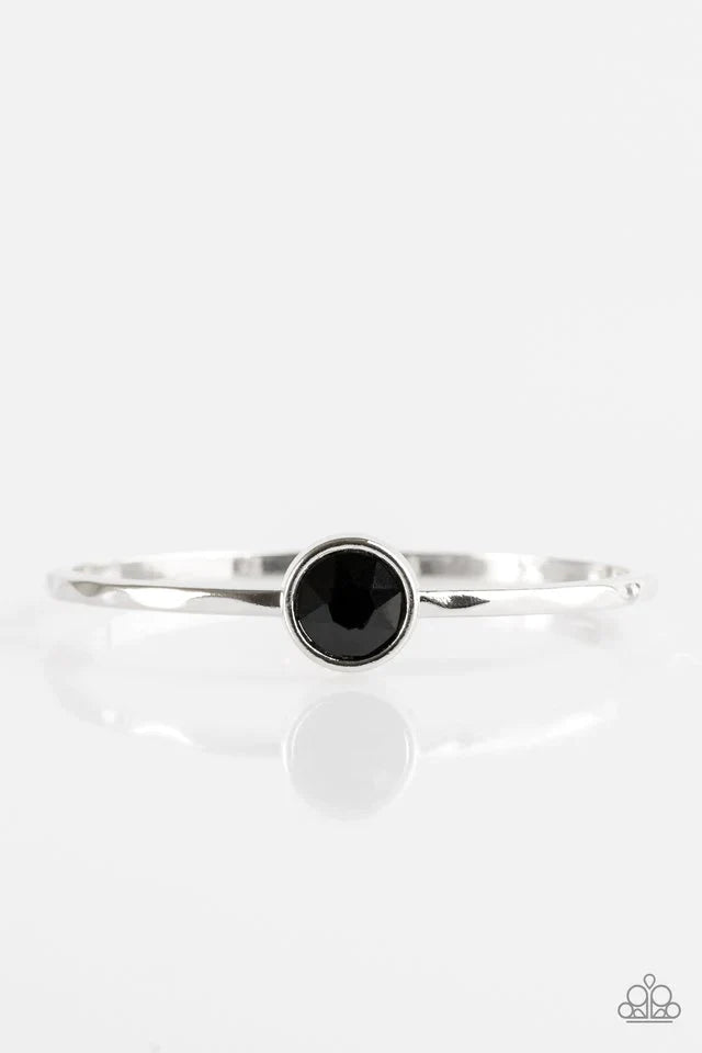 Paparazzi Bracelet ~ Diamonds For Breakfast - Black