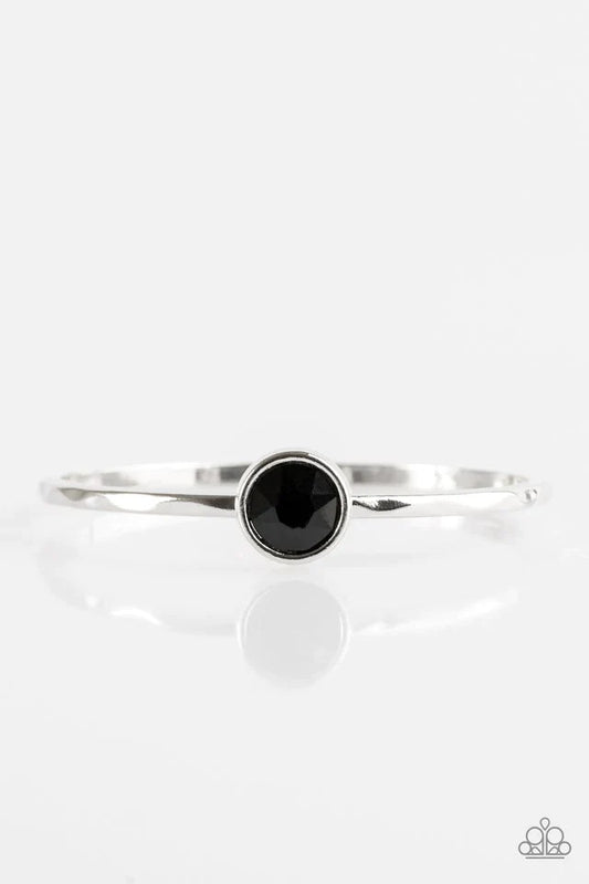Paparazzi Bracelet ~ Diamonds For Breakfast - Black