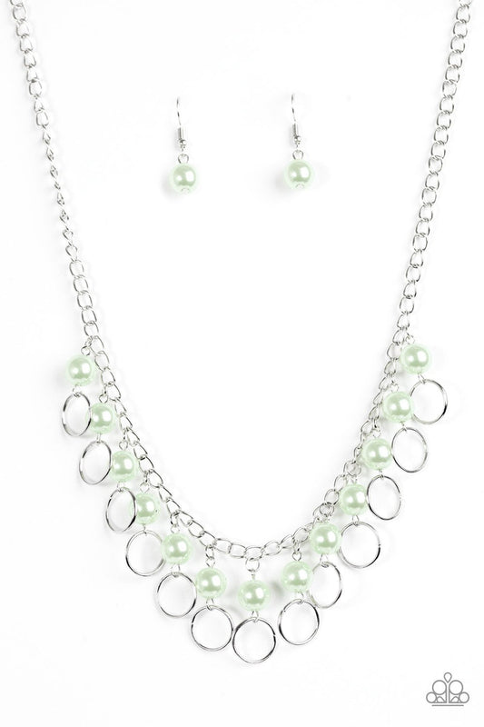 Paparazzi Necklace ~ Run The Show - Green