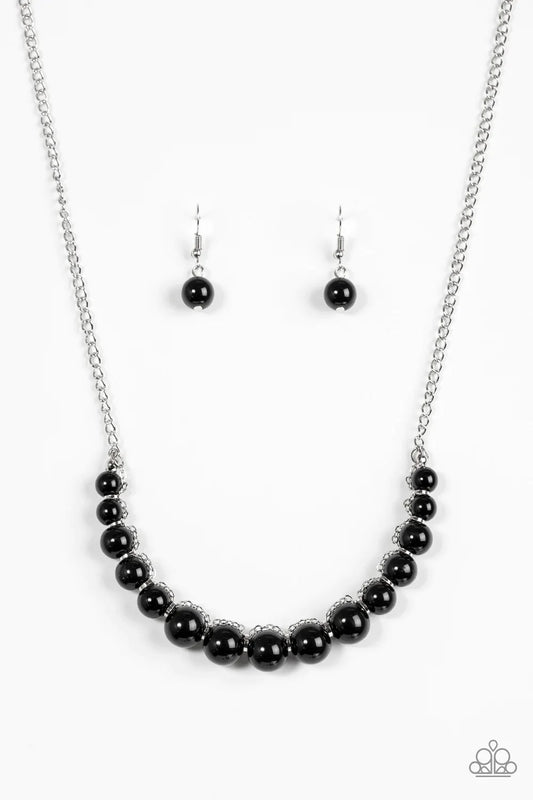 Paparazzi Necklace ~ The FASHION Show Must Go On! - Black