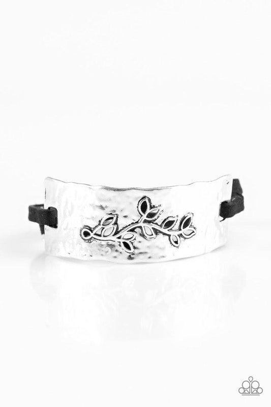 Paparazzi Bracelet ~ Branching Out - Black