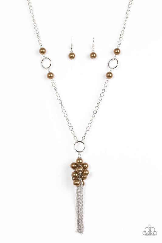 Paparazzi Necklace ~ Hit The Runway - Brown