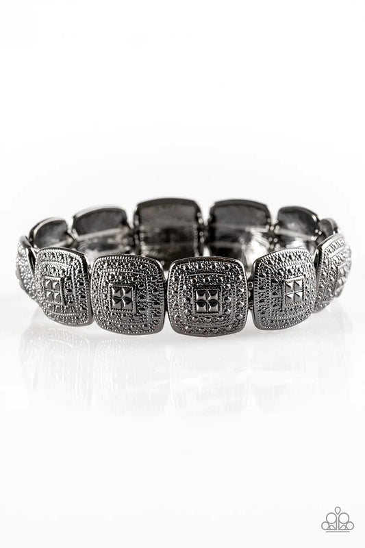 Paparazzi Bracelet ~ Radiantly Riviera - Black