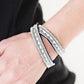 Shimmer and Sass - Blue - Paparazzi Bracelet Image