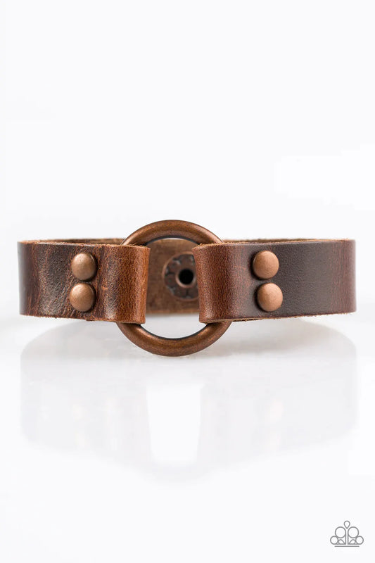 Paparazzi Bracelet ~ Urban Outlaw - Copper