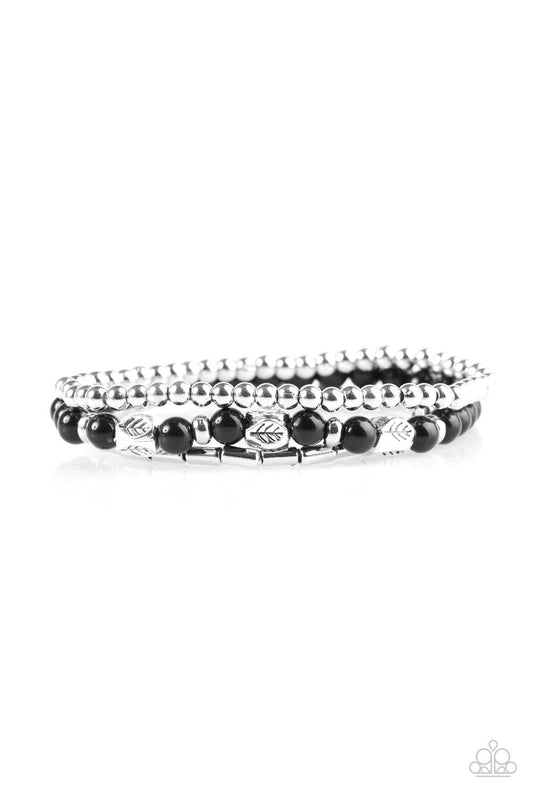 Paparazzi Bracelet ~ What A TREE-t! - Black