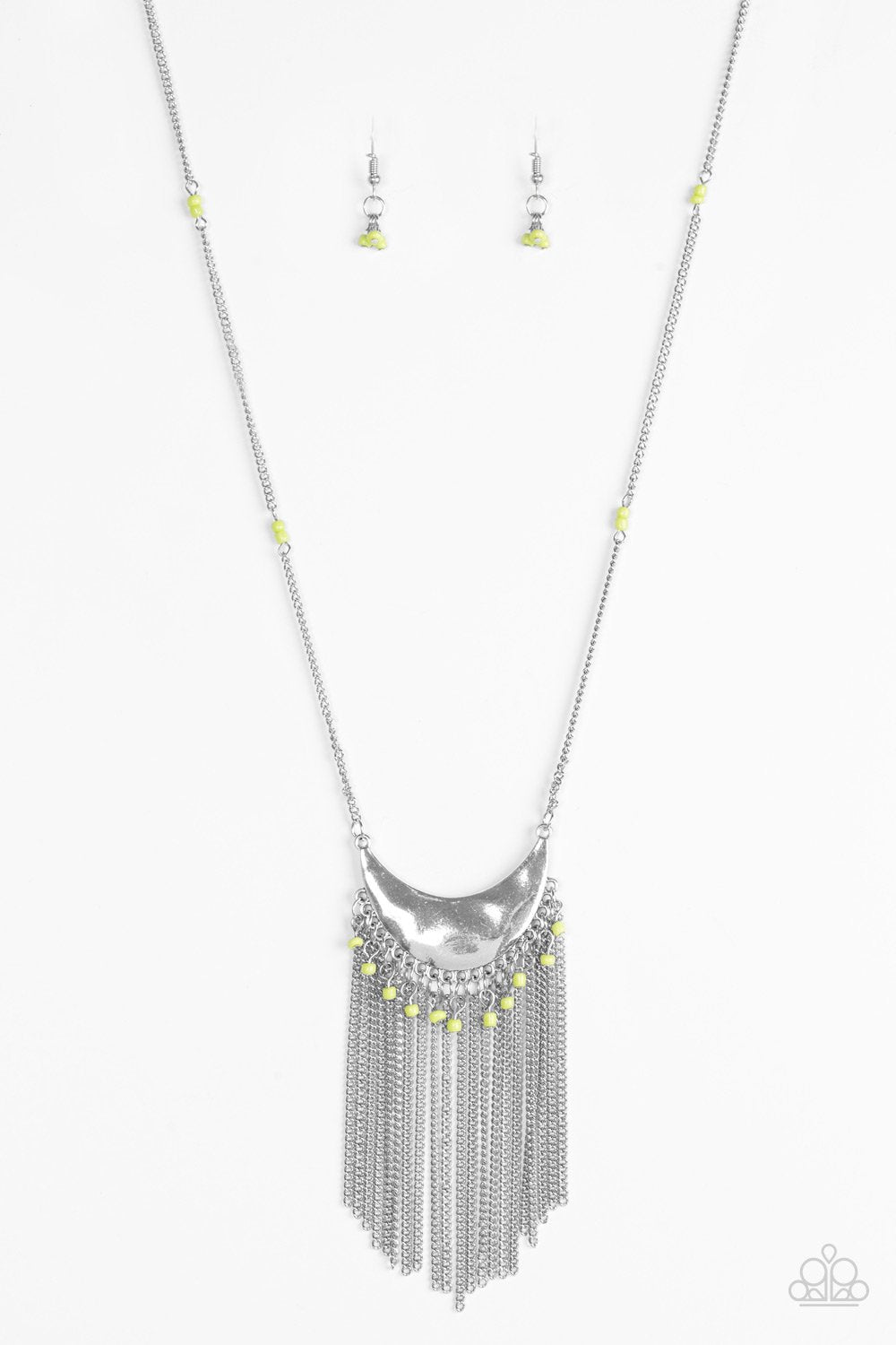 Paparazzi Necklace ~ Desert Trance - Green
