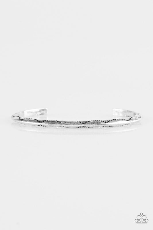 Paparazzi Bracelet ~ Desert Charmer - Silver