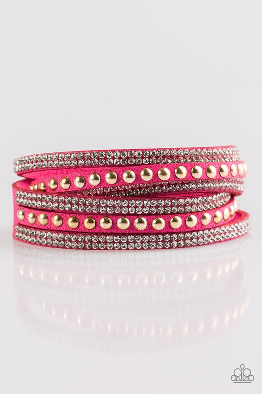 I BOLD You So! - Pink - Paparazzi Bracelet Image