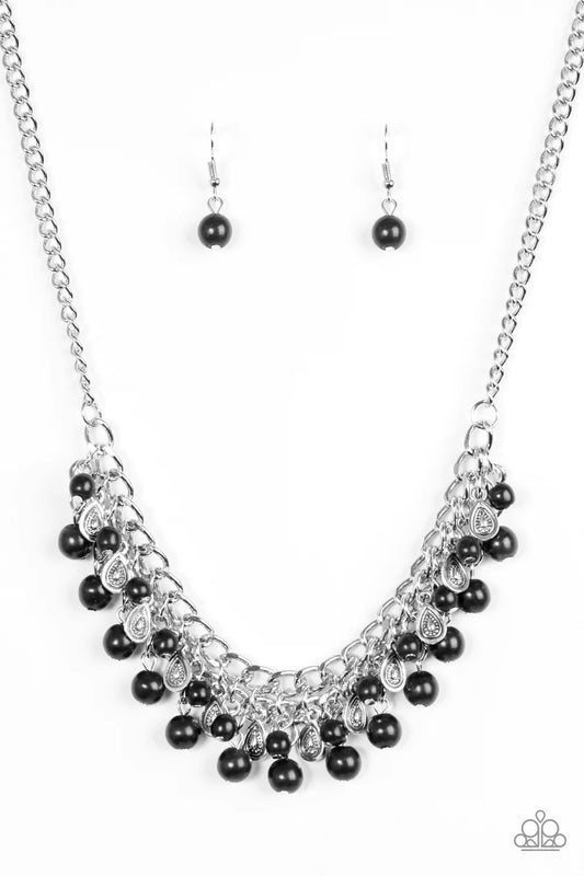 Paparazzi Necklace ~ Poshly Paleo - Black