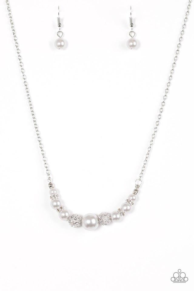 Paparazzi Necklace ~ Absolutely Brilliant - Silver