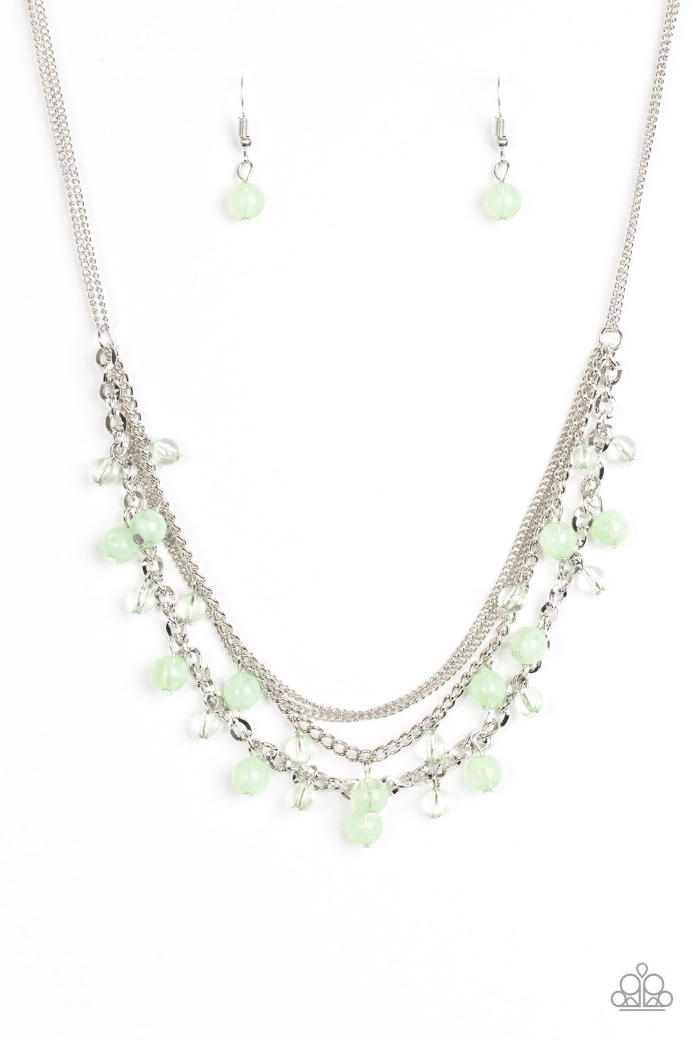 Paparazzi Necklace ~ Ocean Odyssey - Green