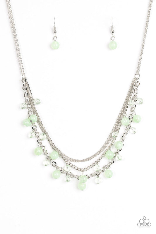 Paparazzi Necklace ~ Ocean Odyssey - Green