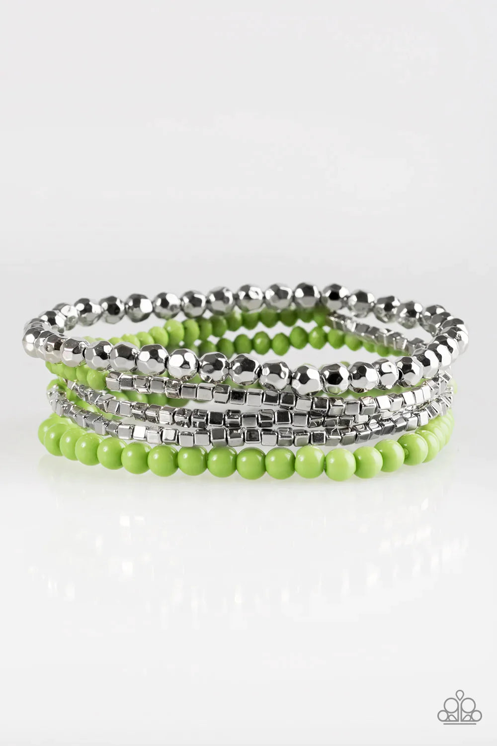 Paparazzi Bracelet ~ Colorfully Chromatic - Green