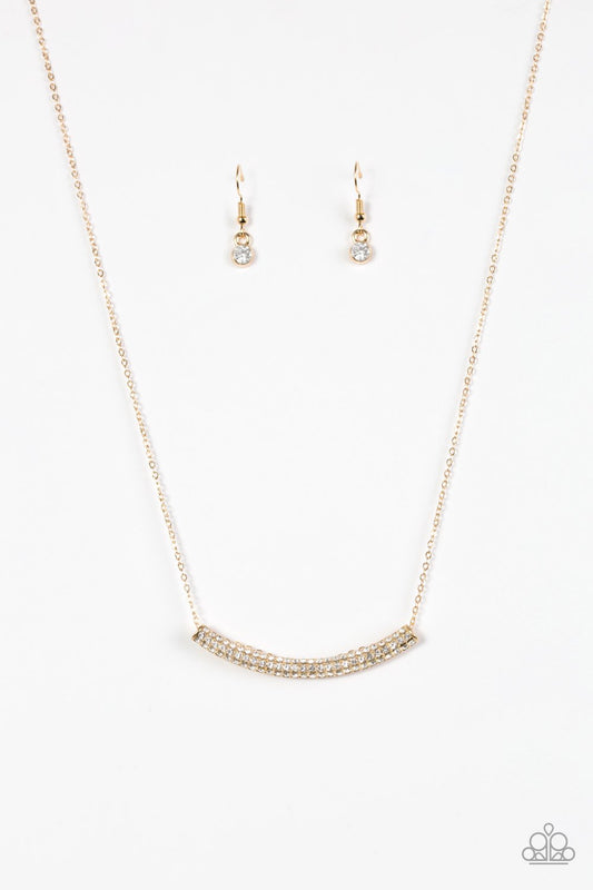 Paparazzi Necklace ~ Metro Magnificence - Gold