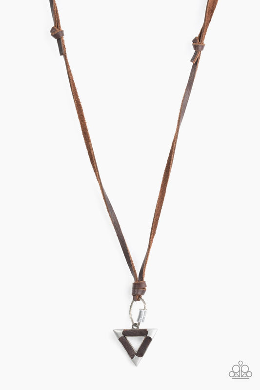 Paparazzi Necklace ~ Canyon Conqueror - Brown