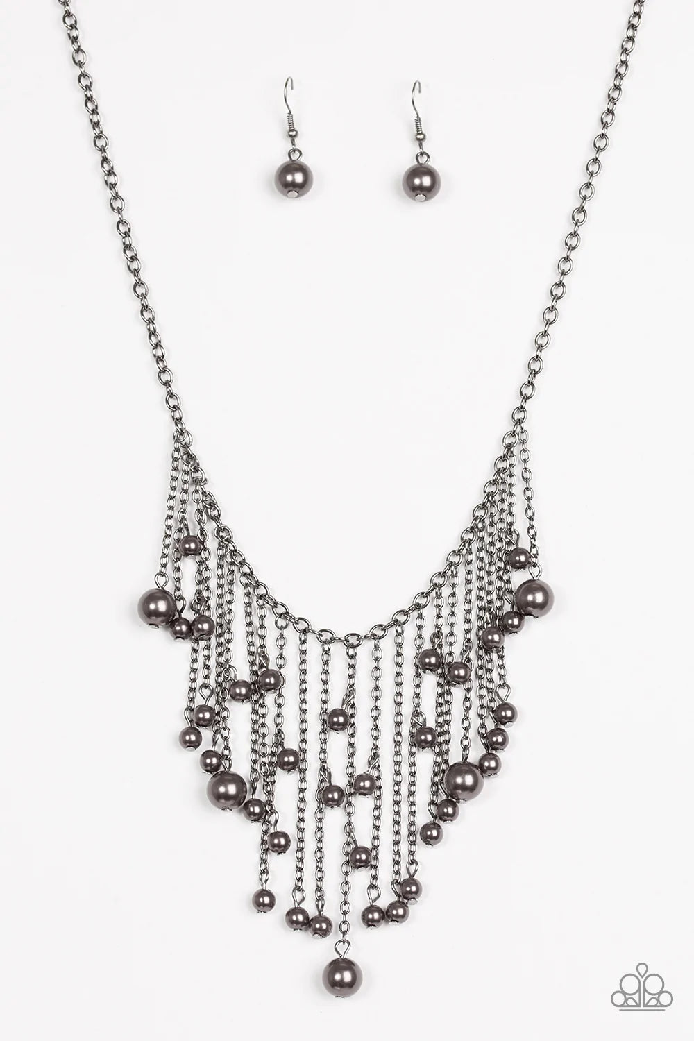 Paparazzi Necklace ~ Catwalk Champ - Black