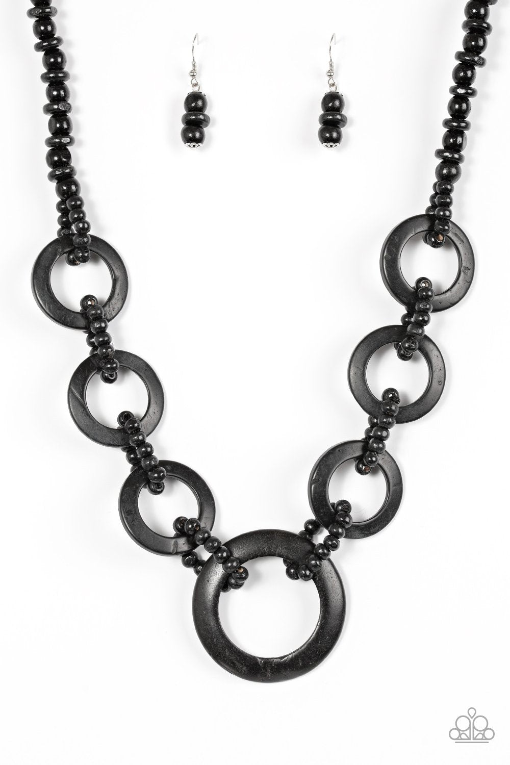 Paparazzi Necklace ~ Endless Summer - Black