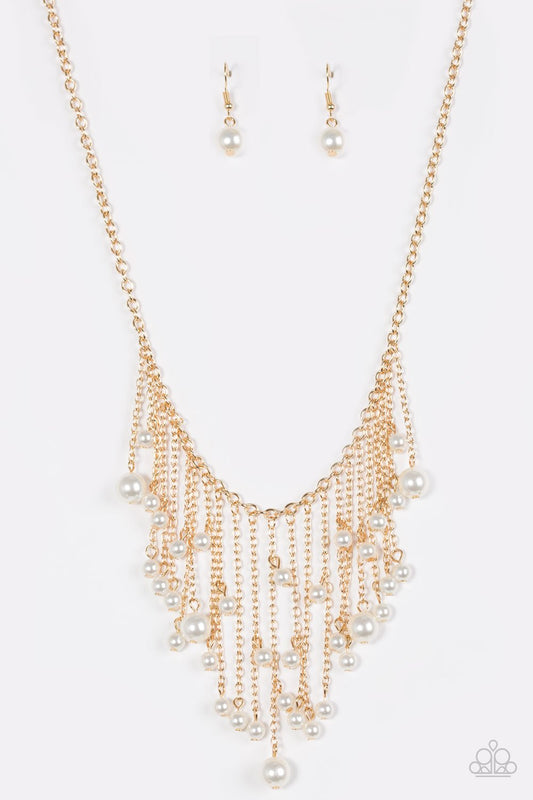 Paparazzi Necklace ~ Catwalk Champ - Gold