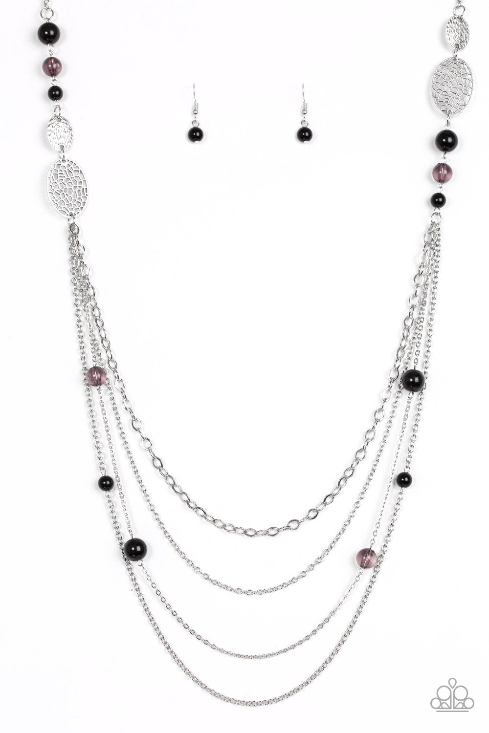 Paparazzi Necklace ~ The SUMMERTIME Of Your Life! - Black