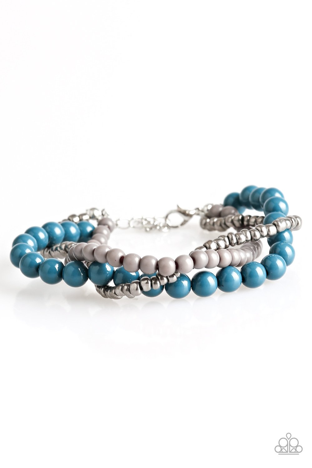 Paparazzi Bracelet ~ Take The BEAD - Blue