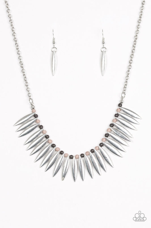 Paparazzi Necklace ~ Tameless Tigress - Multi