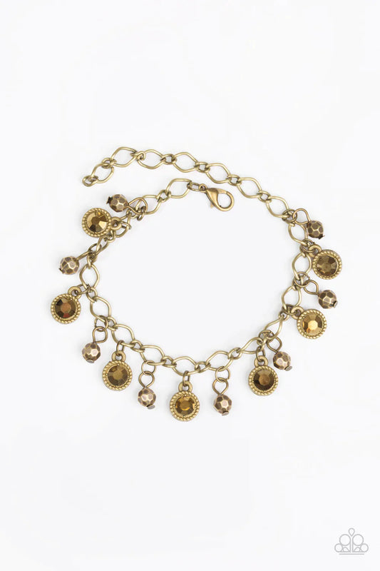 Paparazzi Bracelet ~ Stratosphere Shimmer - Brass