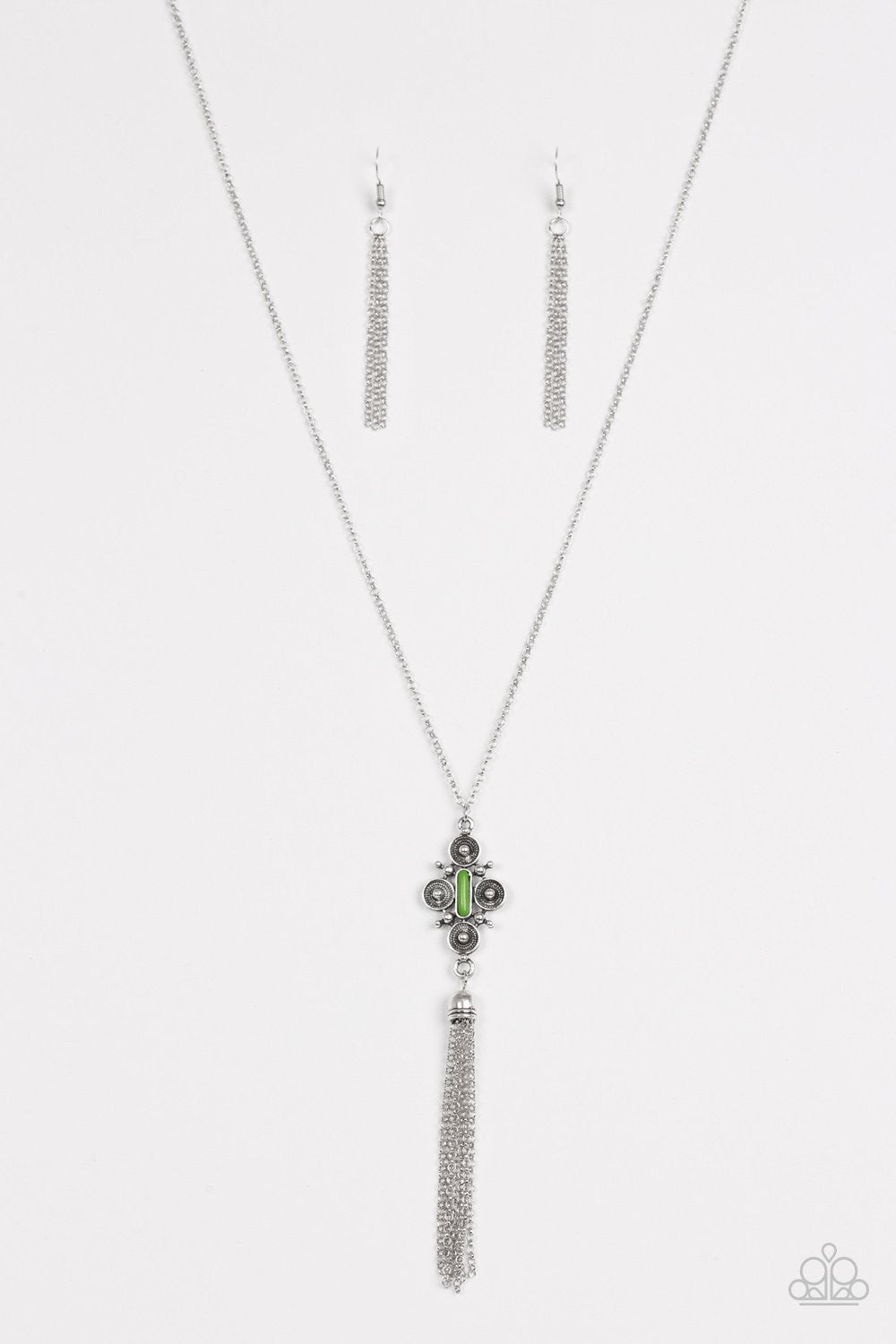 Paparazzi Necklace ~ Sedona Skies - Green