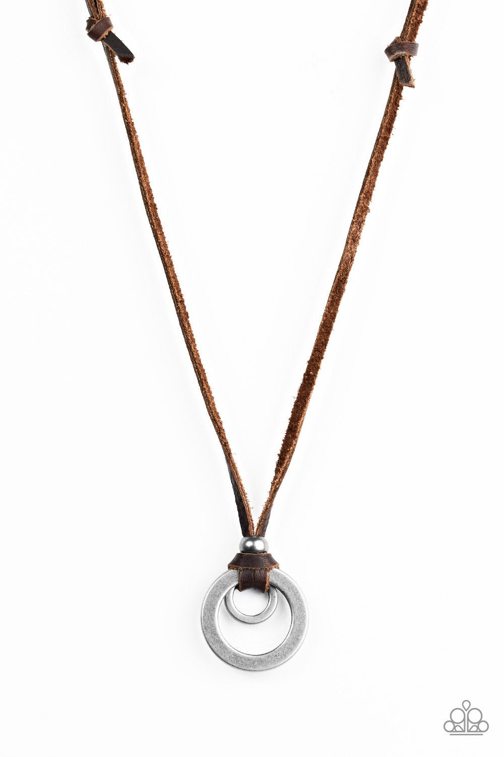 Paparazzi Necklace ~ Get To High Ground - Brown
