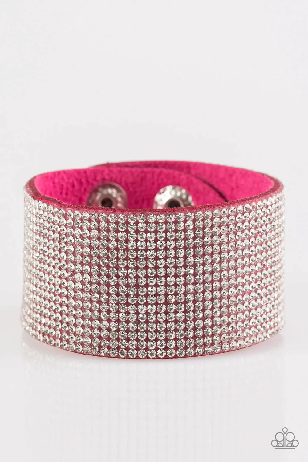 Paparazzi Bracelet ~ Roll With The Punches - Pink