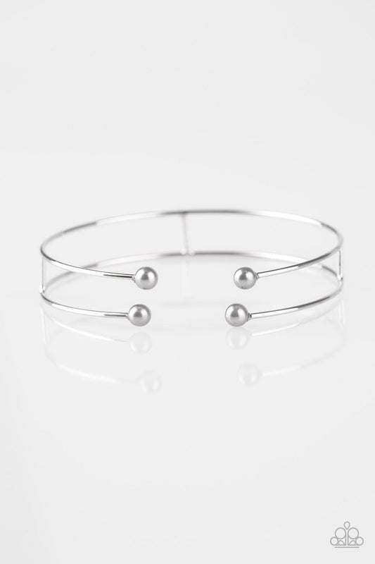 Paparazzi Bracelet ~ Delicately Demure - Silver