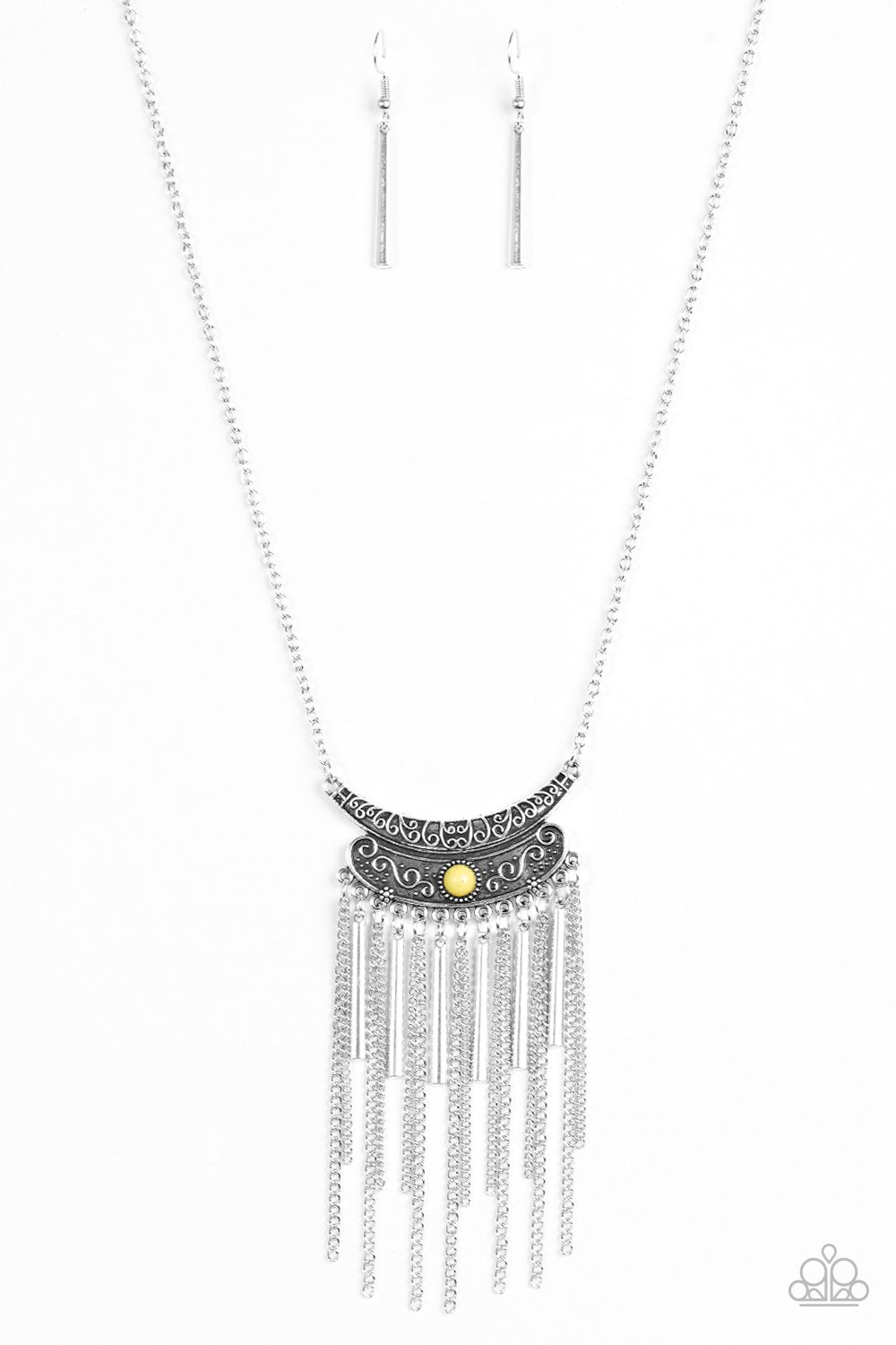 Paparazzi Necklace ~ Take ZEN - Yellow