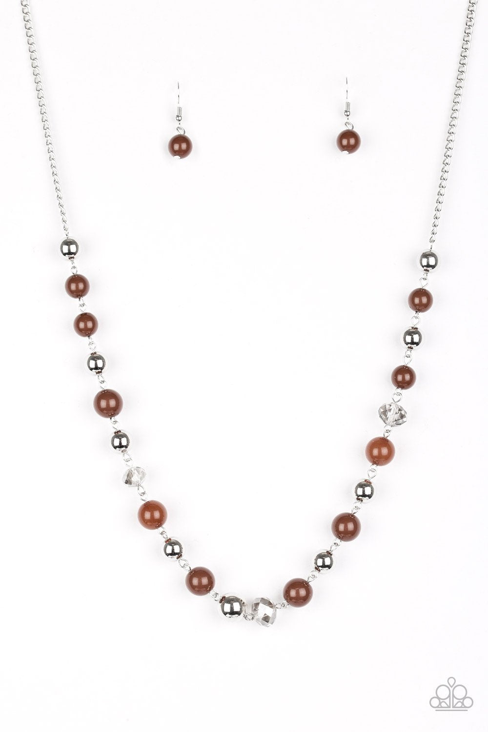 Paparazzi Necklace ~ Weekend Getaway - Brown