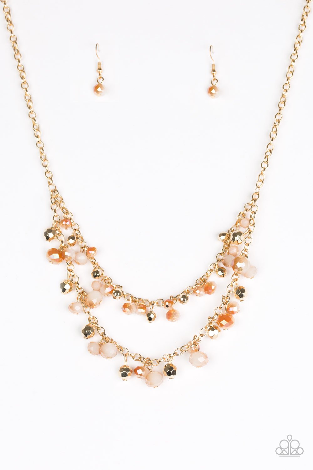 Paparazzi Necklace ~ Fashion Show Fabulous - Gold