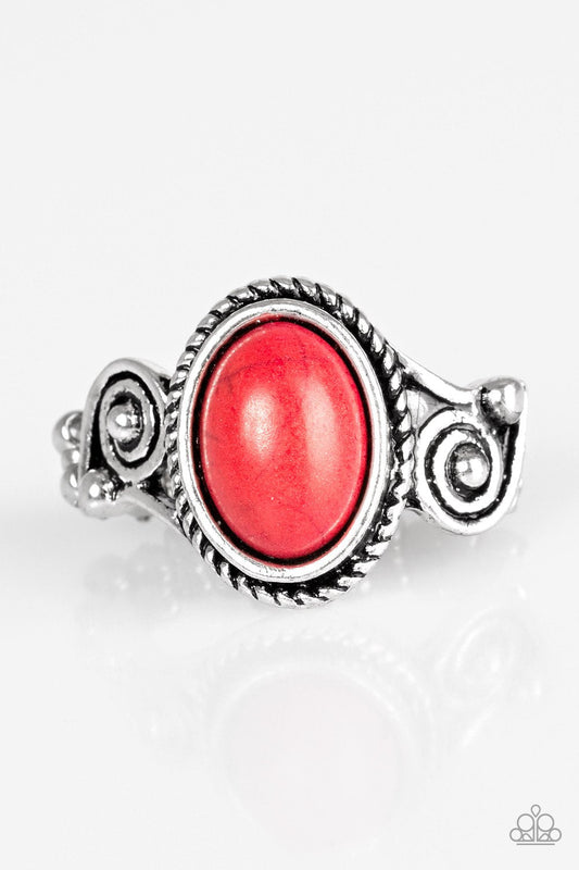 Paparazzi Ring ~ Cactus Creek - Red