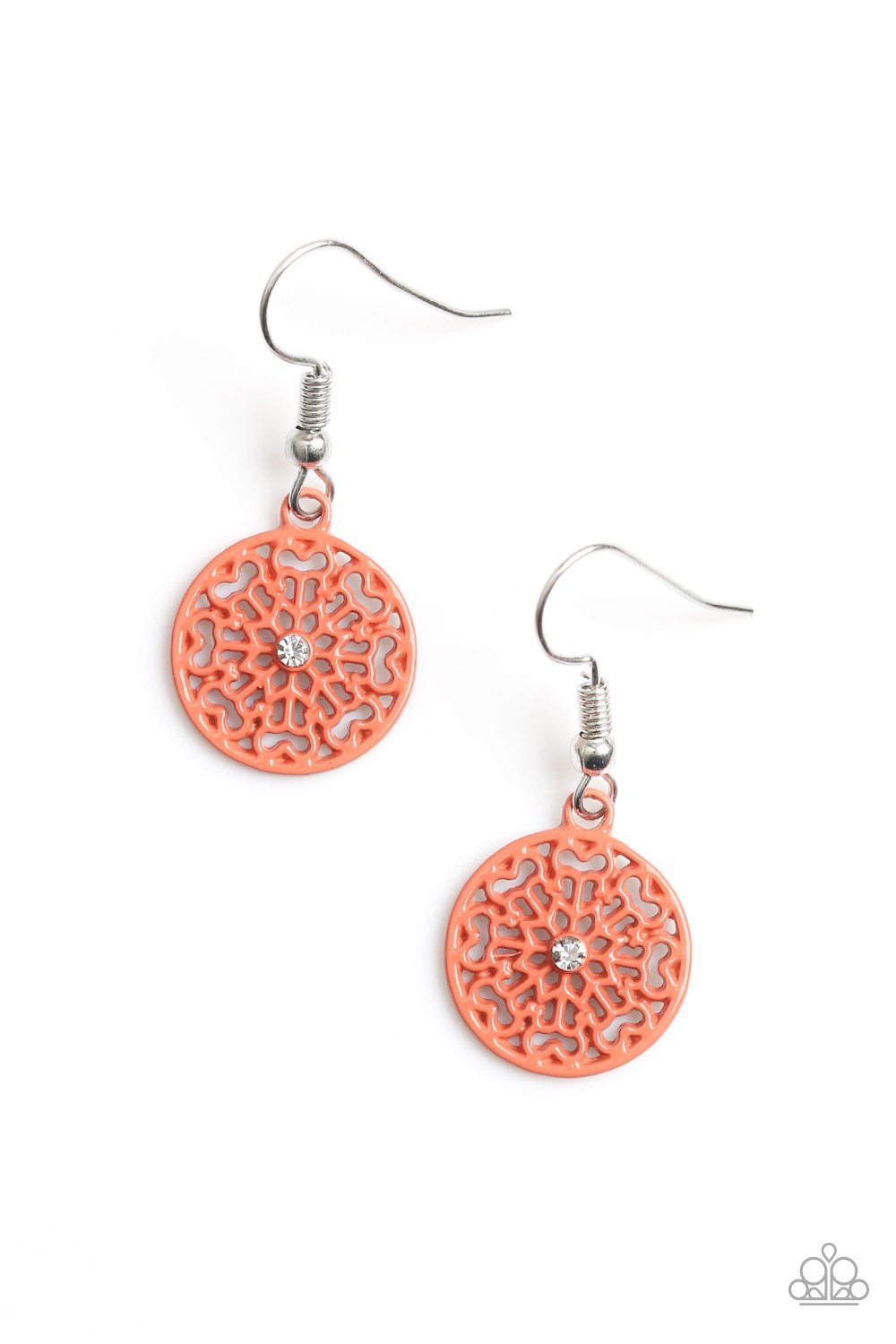 Paparazzi Earring ~ Colorfully Capricious - Orange