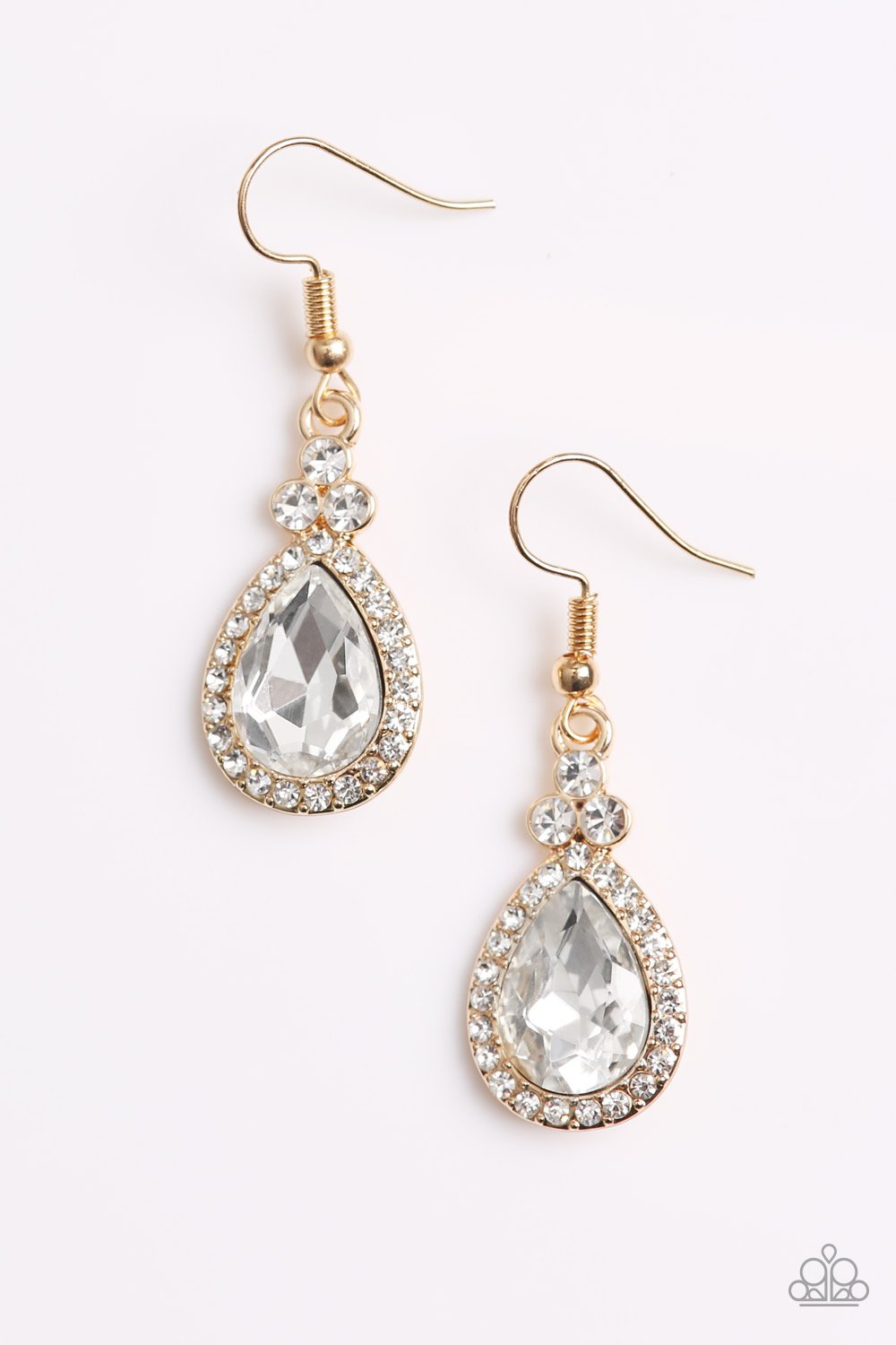 Paparazzi Earring ~ Self-Made Millionaire - Gold