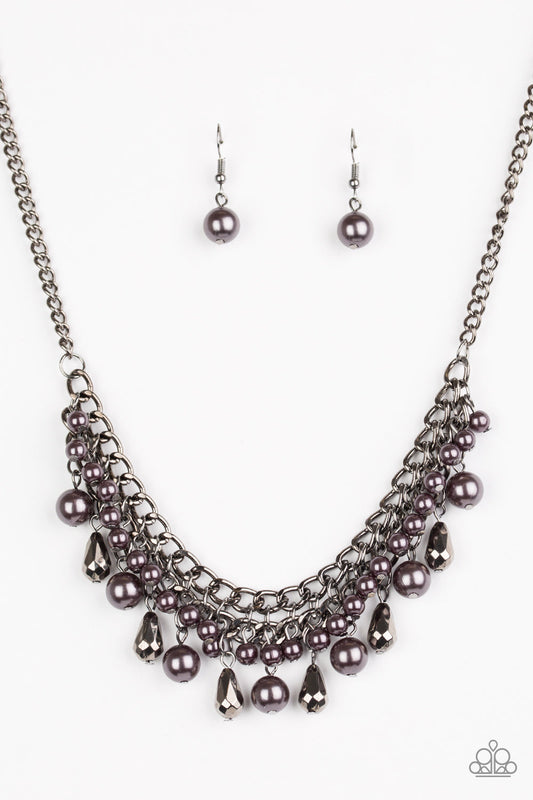 Paparazzi Necklace ~ Imperial Idol - Black