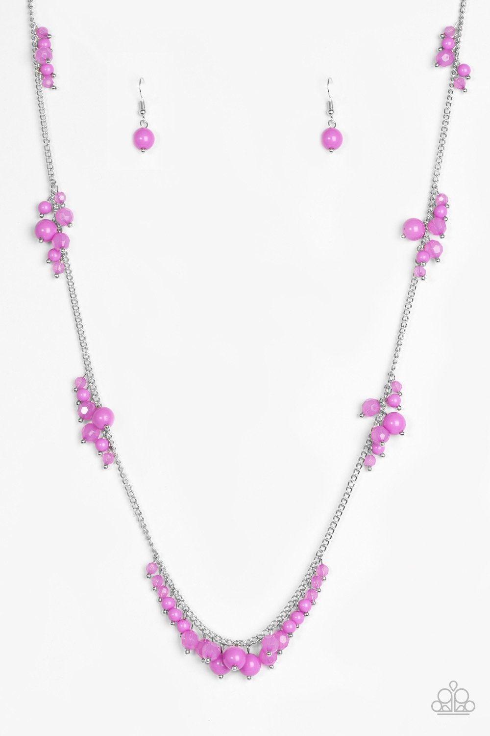 Paparazzi Necklace ~ Coral Reefs - Purple