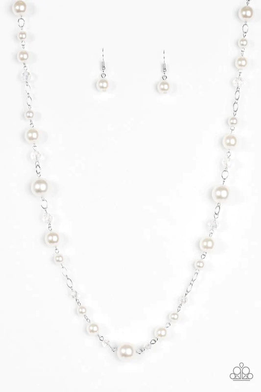 Paparazzi Necklace ~ Make Your Own LUXE - White
